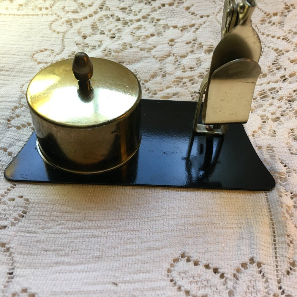 Vintage Brass Desk Post Office - Picture 4 of 7
